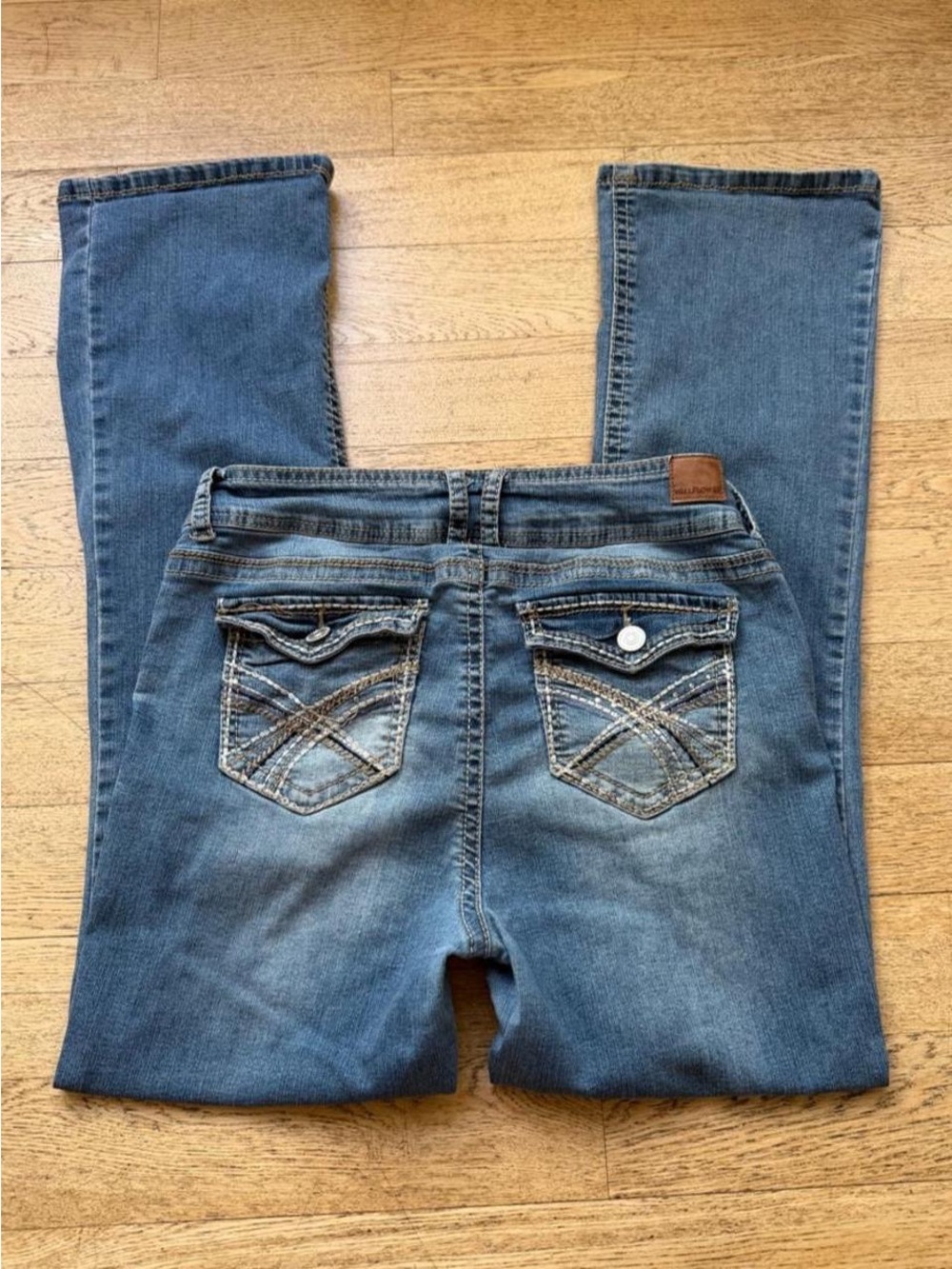 Y2K Low Rise Denim WallFlower Bootcut Jeans